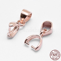925 Sterling Silver Pendant Bails&nbsp;STER-E050-06RG