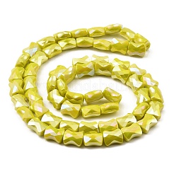AB Color Plate Glass Beads Strands&nbsp;EGLA-P051-06A-B01