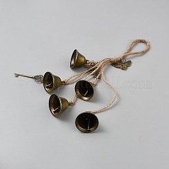 Iron Bell Wind Chime&nbsp;HJEW-WH20023-005AB