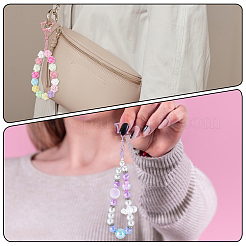 48Pcs 8 Colors Spray Printed Alloy Swivel Clasps&nbsp;FIND-SP0005-79