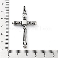 Tibetan Style 304 Stainless Steel Pendants&nbsp;STAS-R225-12AS