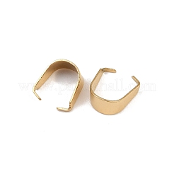 304ステンレススチールスナップオンベイル  イオンプレーティング（ip）  18KGP本金メッキ  8.5x4mm&nbsp;STAS-C135-01B-G