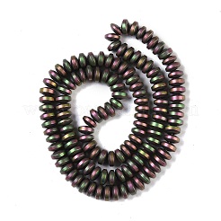 Electroplated Synthetic Non-magnetic Hematite Beads Strands&nbsp;G-E618-08F