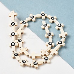 Synthetic Turquoise Enamel Beads Strands&nbsp;G-P507-19A