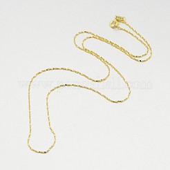 925 Sterling Silver Chain Necklaces&nbsp;STER-M086-05A-G