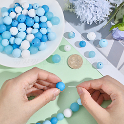 100Pcs Silicone Beads&nbsp;SIL-PA0001-39D
