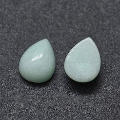 天然石のアマゾナイトカボション  ティアドロップ  8x6x3mm&nbsp;X-G-O175-22-21