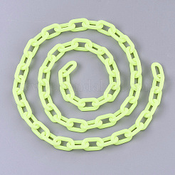 Opaque Acrylic Cable Chains&nbsp;X-SACR-N010-002I