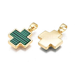 Real 18K Gold Plated Brass Pendants&nbsp;KK-N233-172A-01D