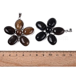 Natural Agate Big Pendants&nbsp;G-Q494-25P-03