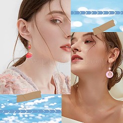 DIY Natural Shell Dangle Earring Making Kit&nbsp;DIY-SC0025-80