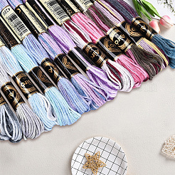6-Ply Polyester Embroidery Floss&nbsp;OCOR-WH20074-15J