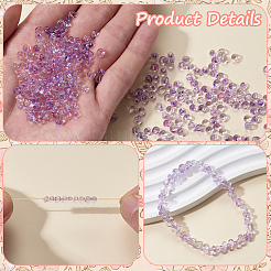 45G Transparent Baking Paint Glass Seed Beads&nbsp;SEED-SZ0001-028H