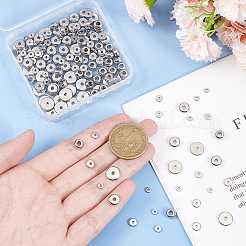 180Pcs 6 Styles 202 Stainless Steel Spacer Beads Sets&nbsp;STAS-AR0001-67
