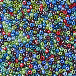 11/0 Czech Opaque Glass Seed Beads&nbsp;SEED-N004-003B-29