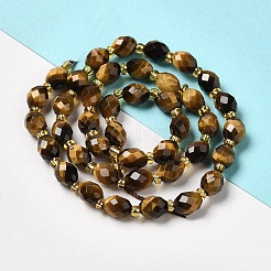 Natural Tiger Eye Beads Strands&nbsp;G-H297-C11-01
