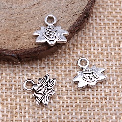 Chakra Theme Tibetan Style Alloy Charms&nbsp;CHAK-PW0001-033AS