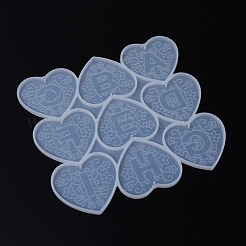 DIY Keychain Molds&nbsp;AJEW-TAC0027-01A