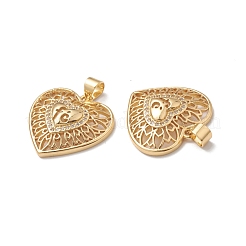 Rack Plating Brass Pendants&nbsp;KK-D087-35G
