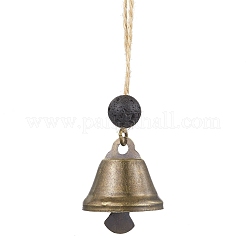 2Pcs 2 Styles Iron Bell Pendant Decorations&nbsp;HJEW-JM02178