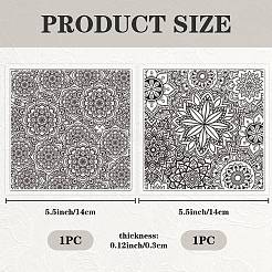 PVC Clay Texture Boards&nbsp;DIY-WH0736-004