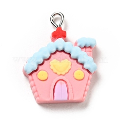 Christmas Opaque Resin Pendants&nbsp;RESI-G043-B01