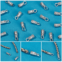 150Pcs Tibetan Style Zinc Alloy Cord End&nbsp;FIND-WR0012-60
