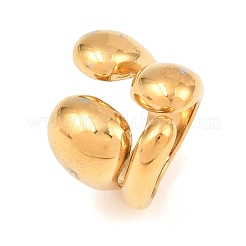 304 Stainless Steel Cuff Open Rings&nbsp;LS-RJEW-D336-03G