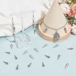 50Pcs 303 Stainless Steel Charms&nbsp;STAS-UN0048-60