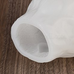 ハロウィン DIY キャンドル作り  レジン型  UVレジン用  エポキシ樹脂工芸品作り  ホワイト  ハート  78x85x83mm  内径：74x79x67mm&nbsp;AJEW-U014-01C