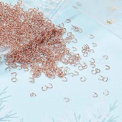 1000Pcs 304 Stainless Steel Open Jump Rings&nbsp;STAS-UN0029-59