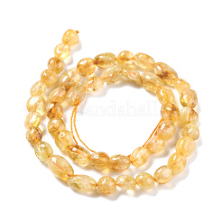 Heated Natural Citrine Beads Strands&nbsp;G-G018-04