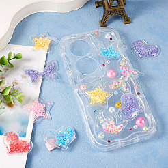 40Pcs 20 Style Crown/Star/Heart/Bowknot Plastic Cabochons&nbsp;KY-TA0001-27