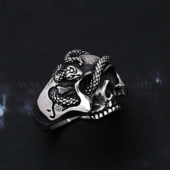 Retro Zinc Alloy Finger Rings for Men&nbsp;WGDA172-01