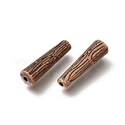 チベット風合金ビーズ  ブランチ  赤銅鉱  21x6mm  穴：1mm  約442個/1000g&nbsp;AL-CBA3B63-24R