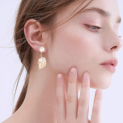 304 Stainless Steel Stud Earring Findings&nbsp;EJEW-SP0001-17B