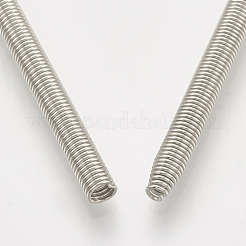 Round Iron French Wire Gimp Wire&nbsp;X-BJEW-T007-03P-NF