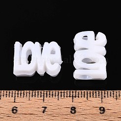 Opaque Acrylic European Beads&nbsp;SACR-Q190-22K