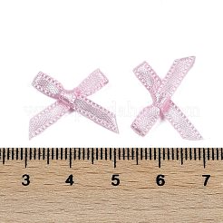 ポリエステル衣装アクセサリー  蝶結び  ピンク  16x19x3mm&nbsp;DIY-A052-01-04