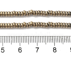 Electroplated Synthetic Non-magnetic Hematite Beads Strands&nbsp;G-I364-I01-01B