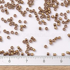 MIYUKIデリカビーズ  シリンダー  日本製シードビーズ  11/0  （db0115)ダークトパーズゴールド光沢  1.3x1.6mm  穴：0.8mm  約100000個/500g&nbsp;SEED-MY11-DB0115