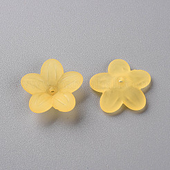 Frosted Acrylic Bead Caps&nbsp;LS-MACR-S371-08A-719