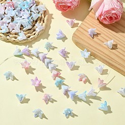 Opaque Acrylic Bead Caps&nbsp;MACR-CJC0006-13