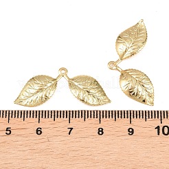 Rack Plating Brass Pendants&nbsp;KK-E046-30G-NR