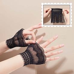 2 Pairs 2 Style Polyester Oversleeves&nbsp;AJEW-NB0004-03B