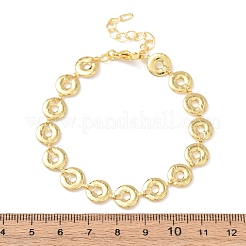 Brass Link Chain Bracelets for Women&nbsp;BJEW-C140-09G
