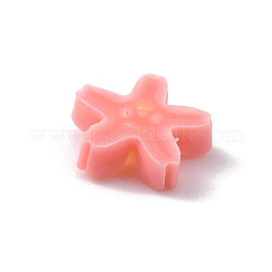 Flower Opaque Resin Cabochons&nbsp;FIND-WH0034-98C