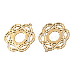 Filigree 304 Stainless Steel Pendants&nbsp;SA-CBA404E-06G