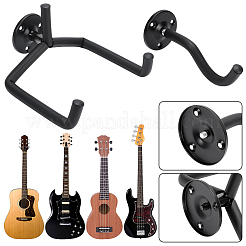 2 Bags Wall-mounted Iron Guitar Hook Hanger&nbsp;ODIS-WR0001-80B
