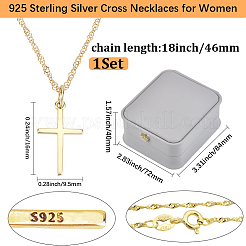 1Pc 925 Sterling Silver Singapore Chain Necklaces&nbsp;STER-BBC0007-38A